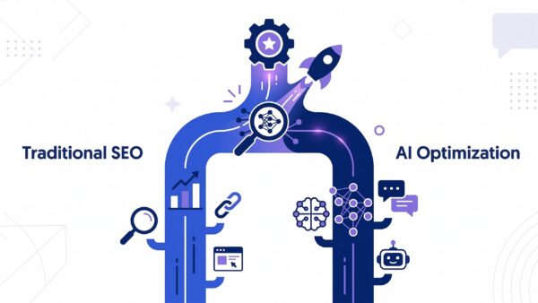 AIOとSEOの違いとは？データで見るAI時代の検索統合戦略