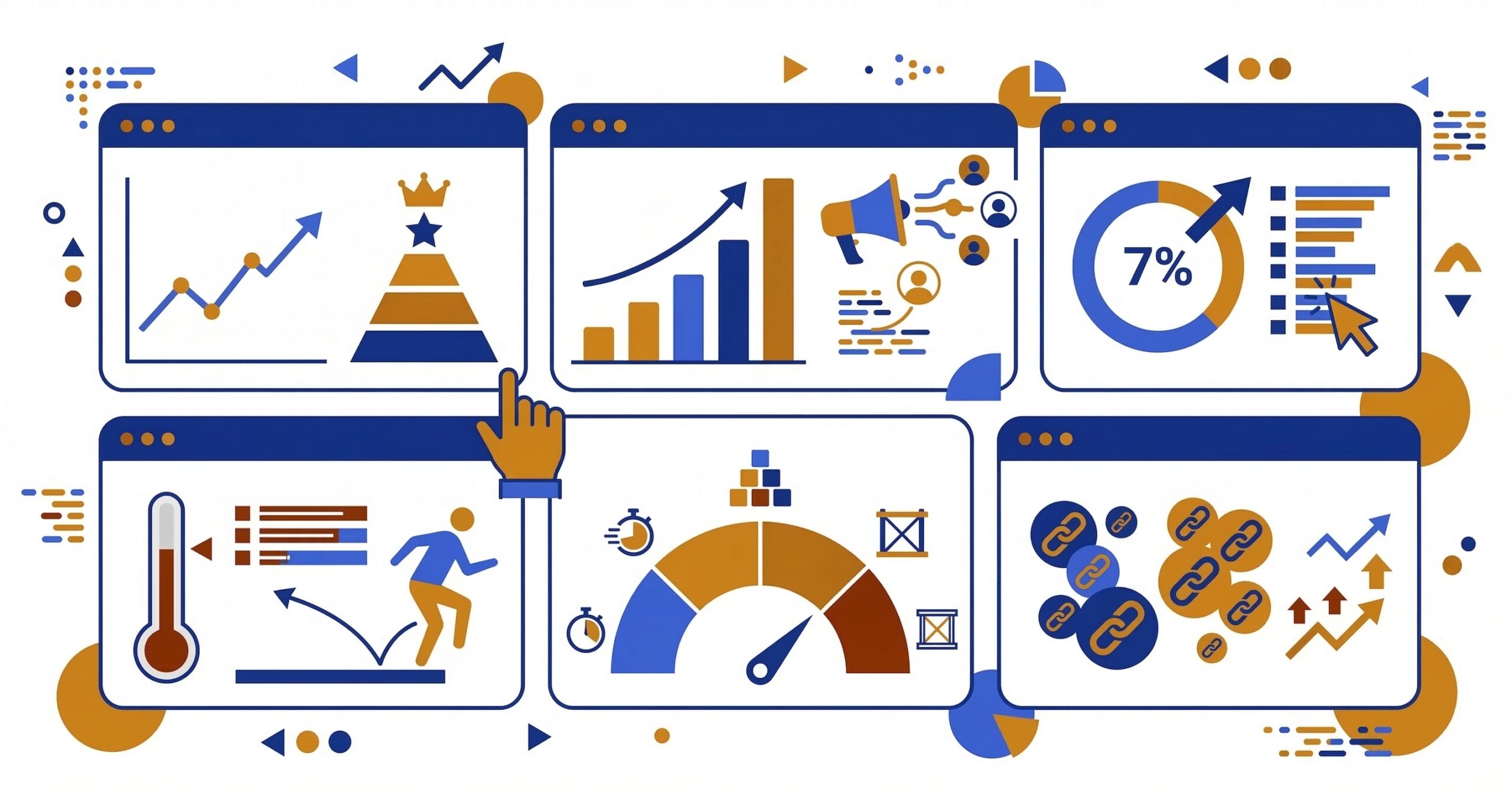 SEO指標一覧｜重要度別に見るべきKPIと確認方法